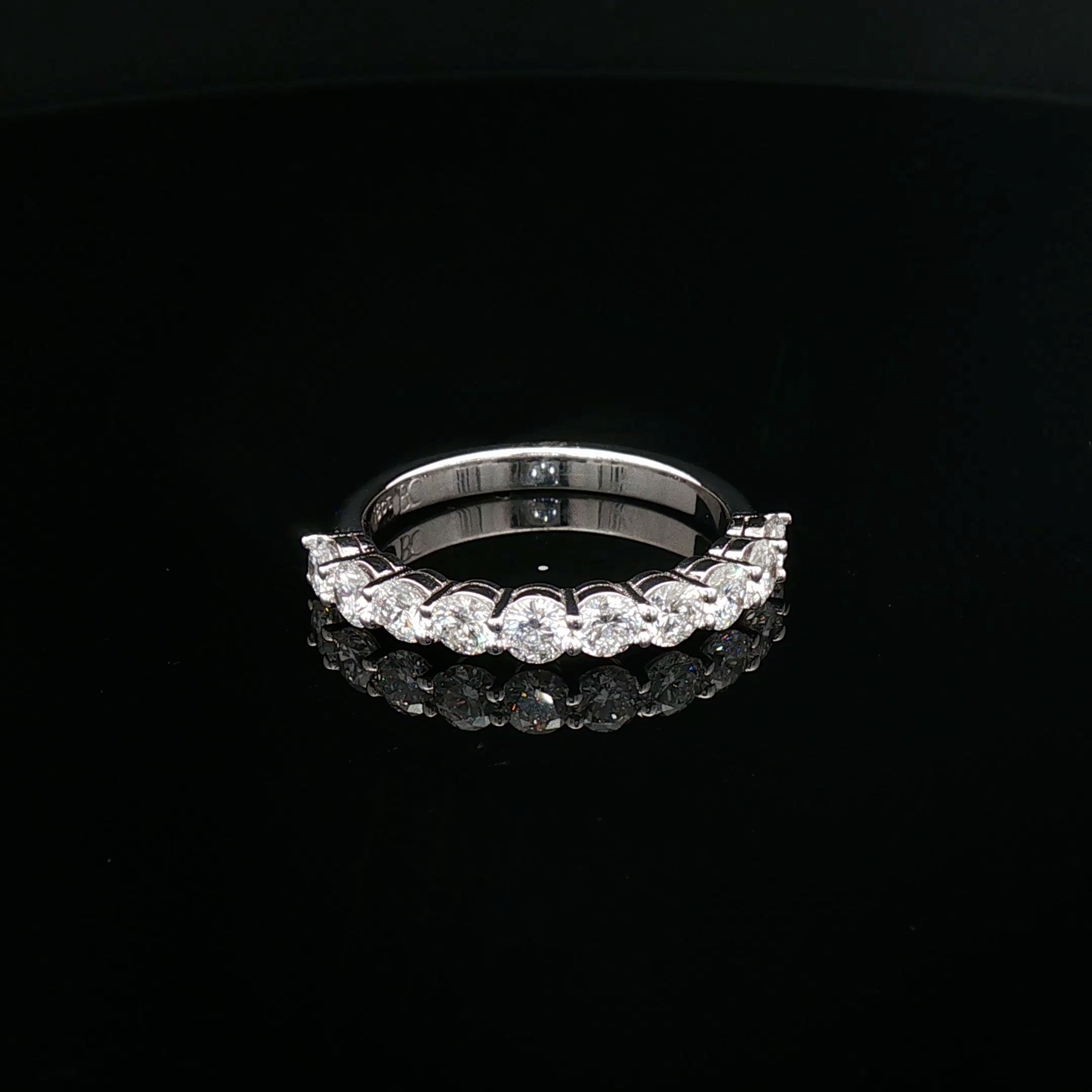 Laura – Round Brilliant Diamond Eternity Ring