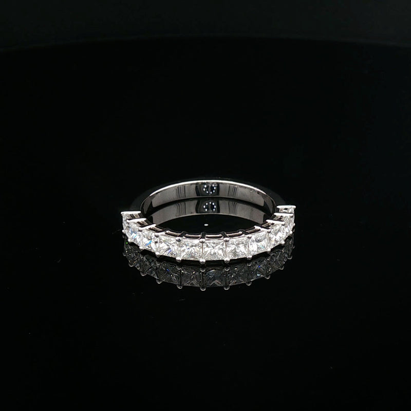 Raya - Princess Claw Set Diamond Half-Eternity Band