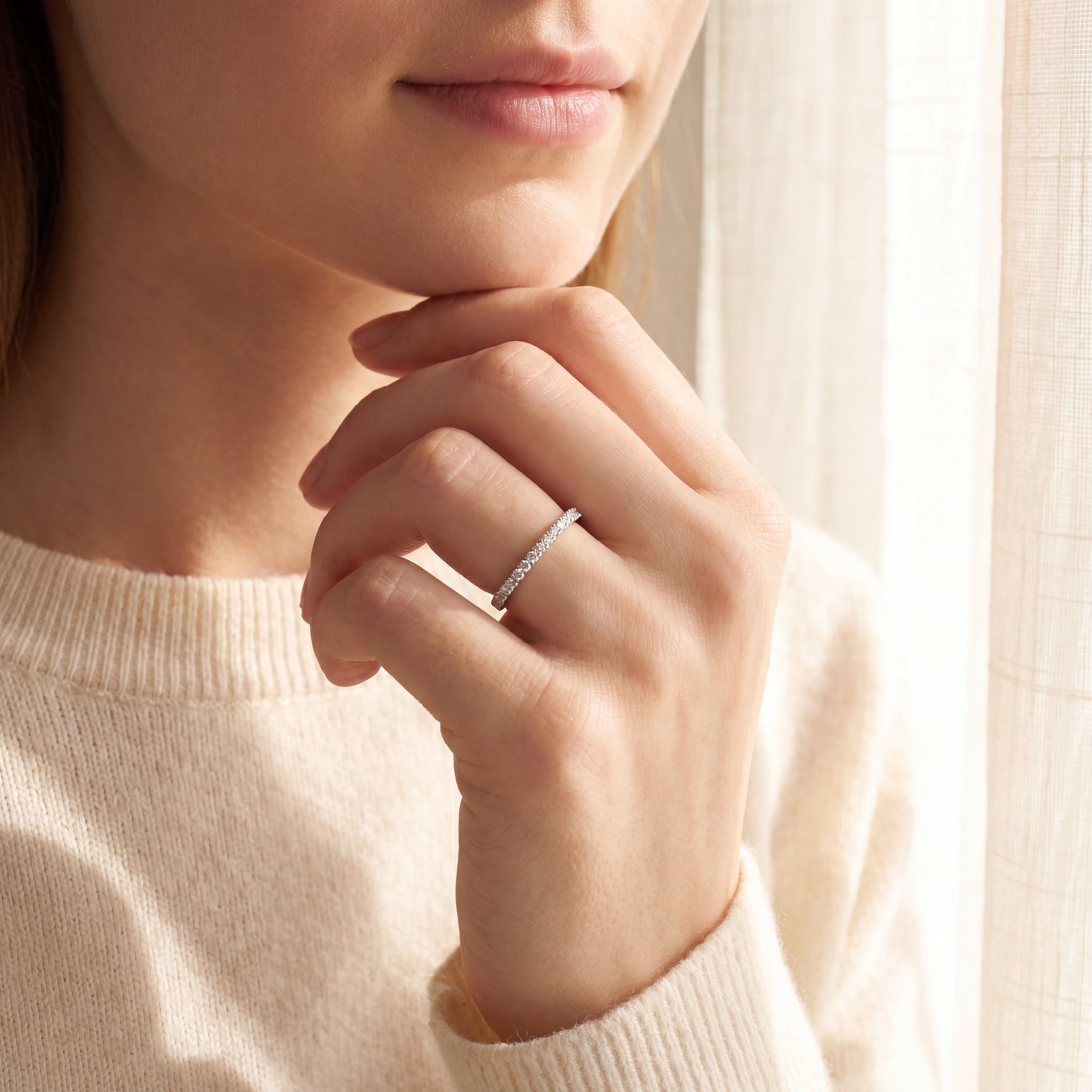 Nicole - Round Brilliant Diamond Eternity Ring