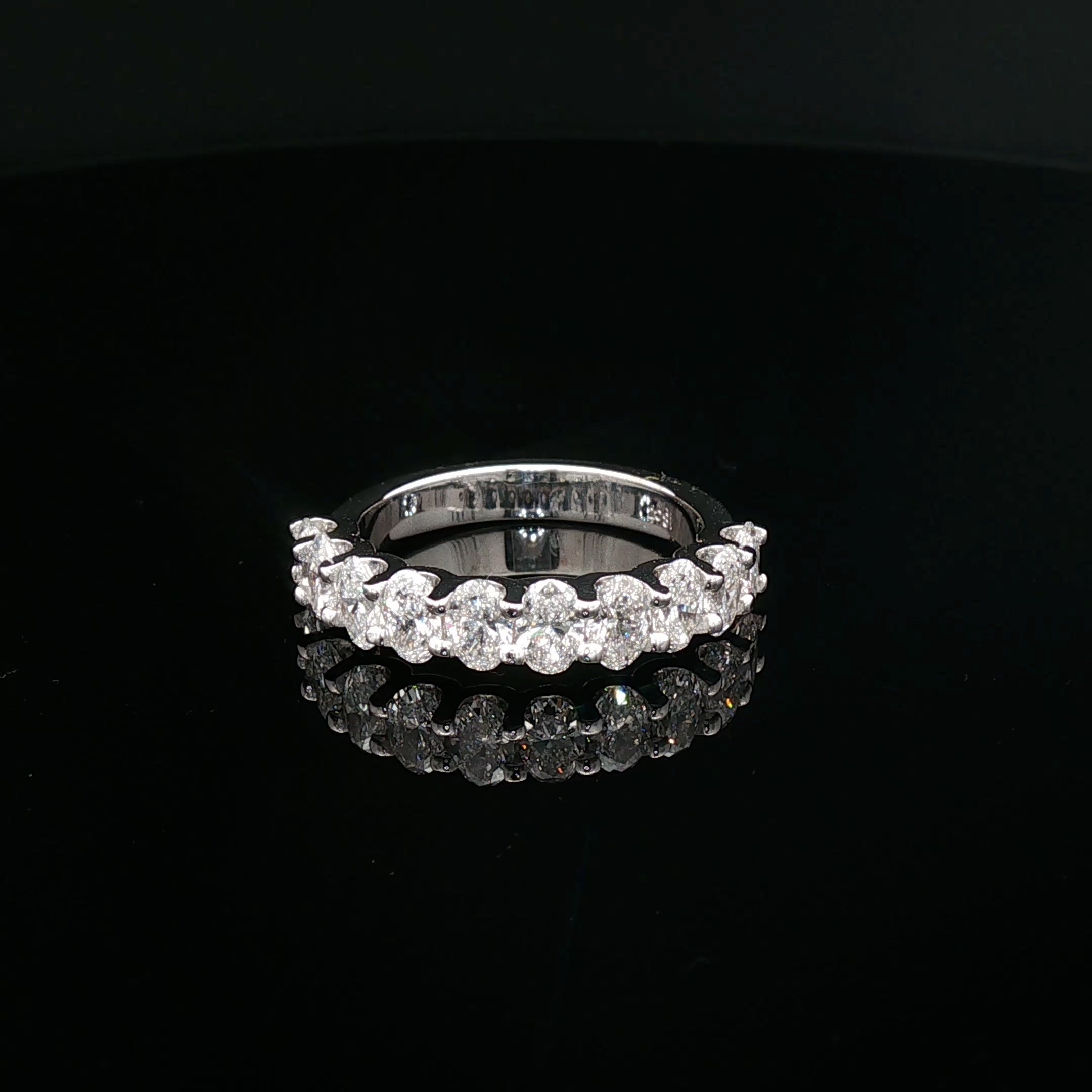 Taylor - Oval Cut Diamond Eternity Ring
