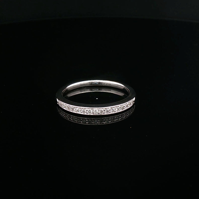 Linda - Pave Set Diamond Band