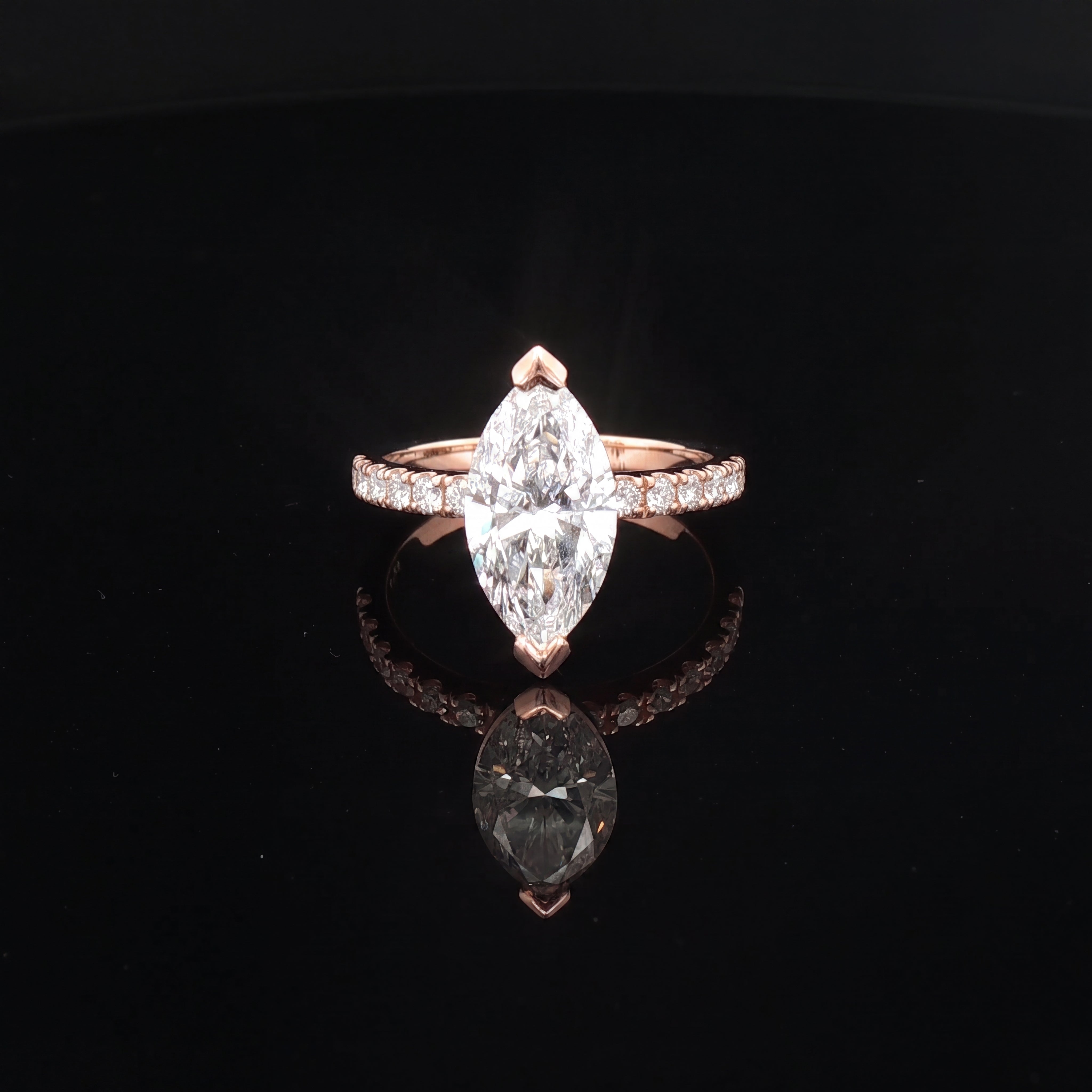 Vienna - Marquise Cut Diamond Ring