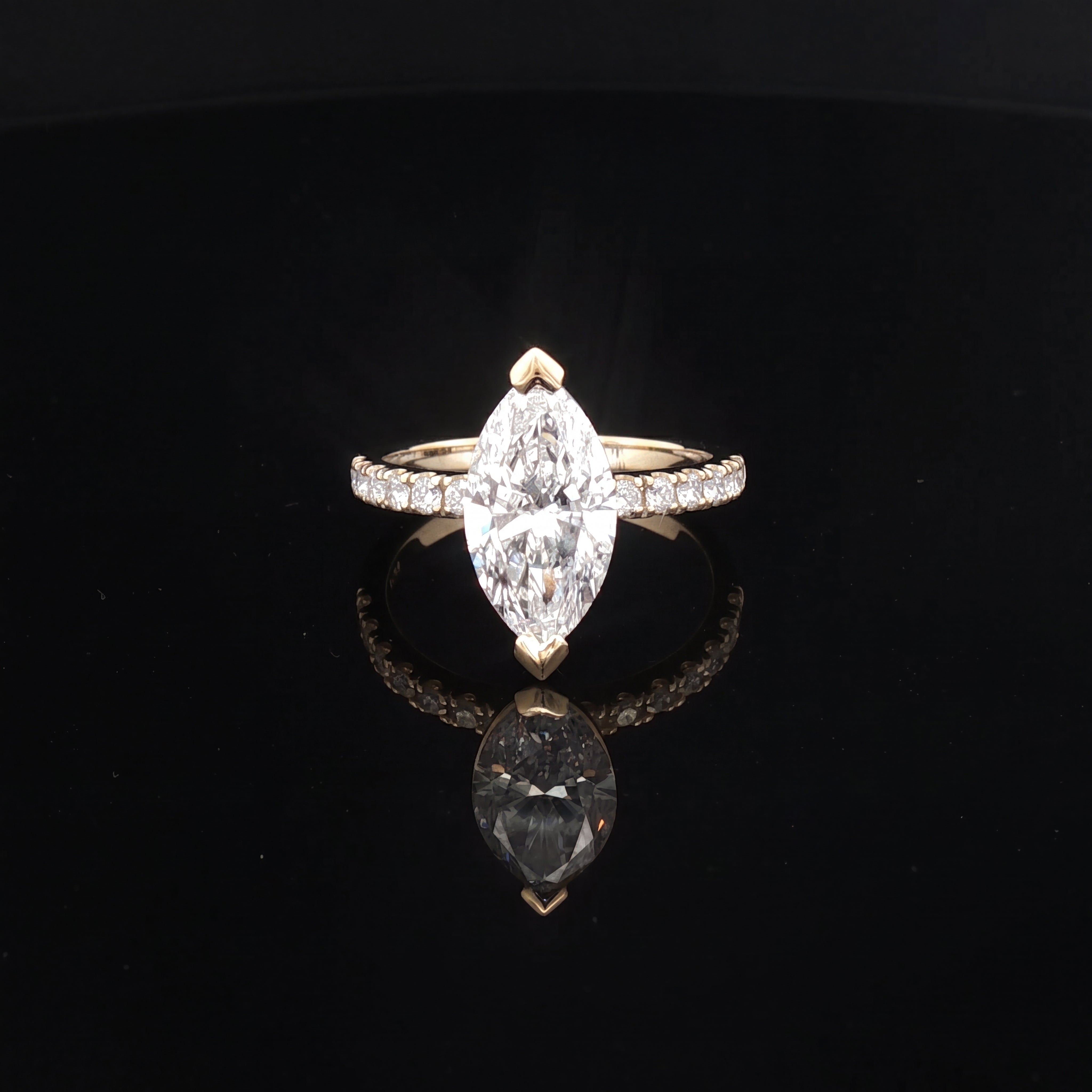 Vienna - Marquise Cut Diamond Ring
