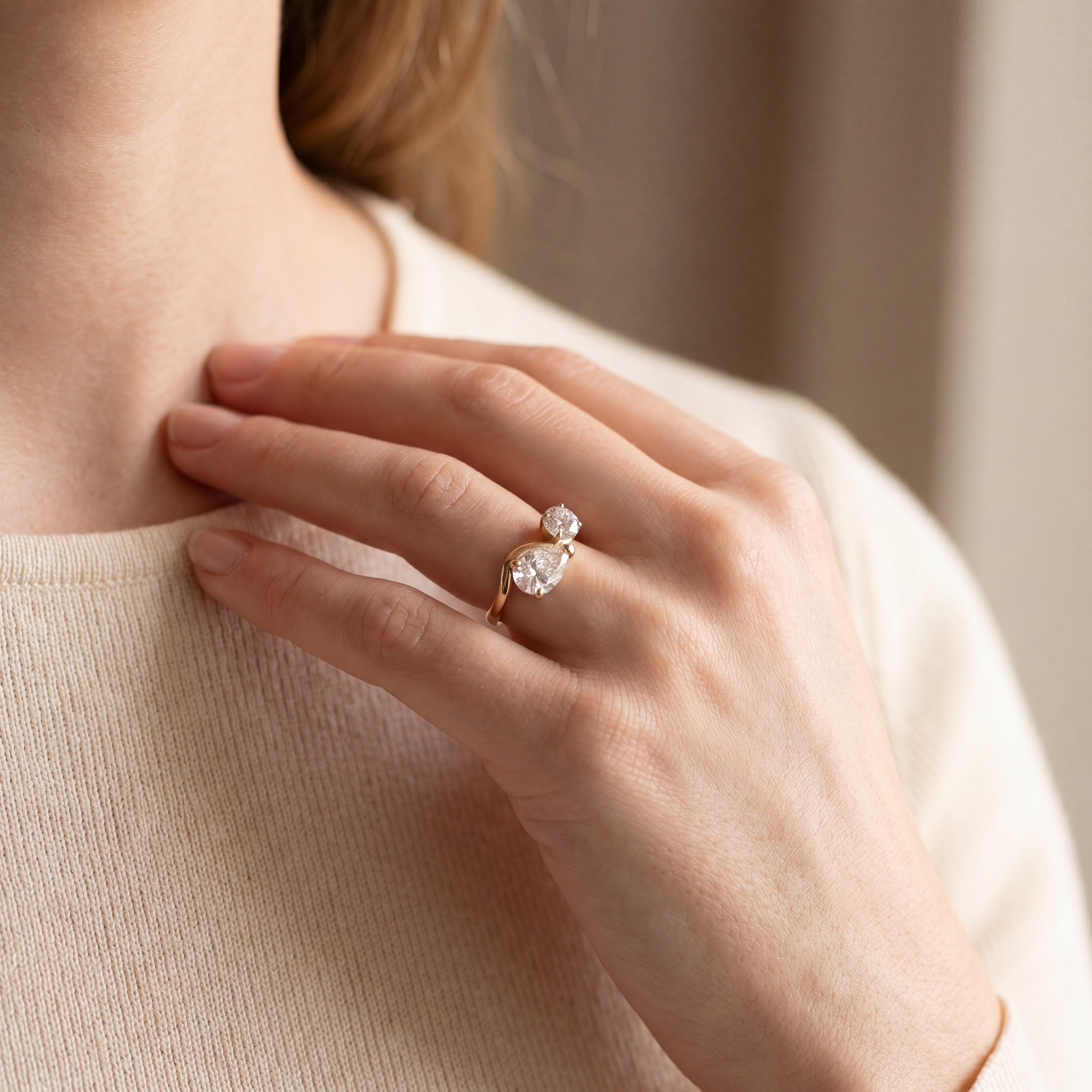 Cannes - Toi&Moi Diamond Ring