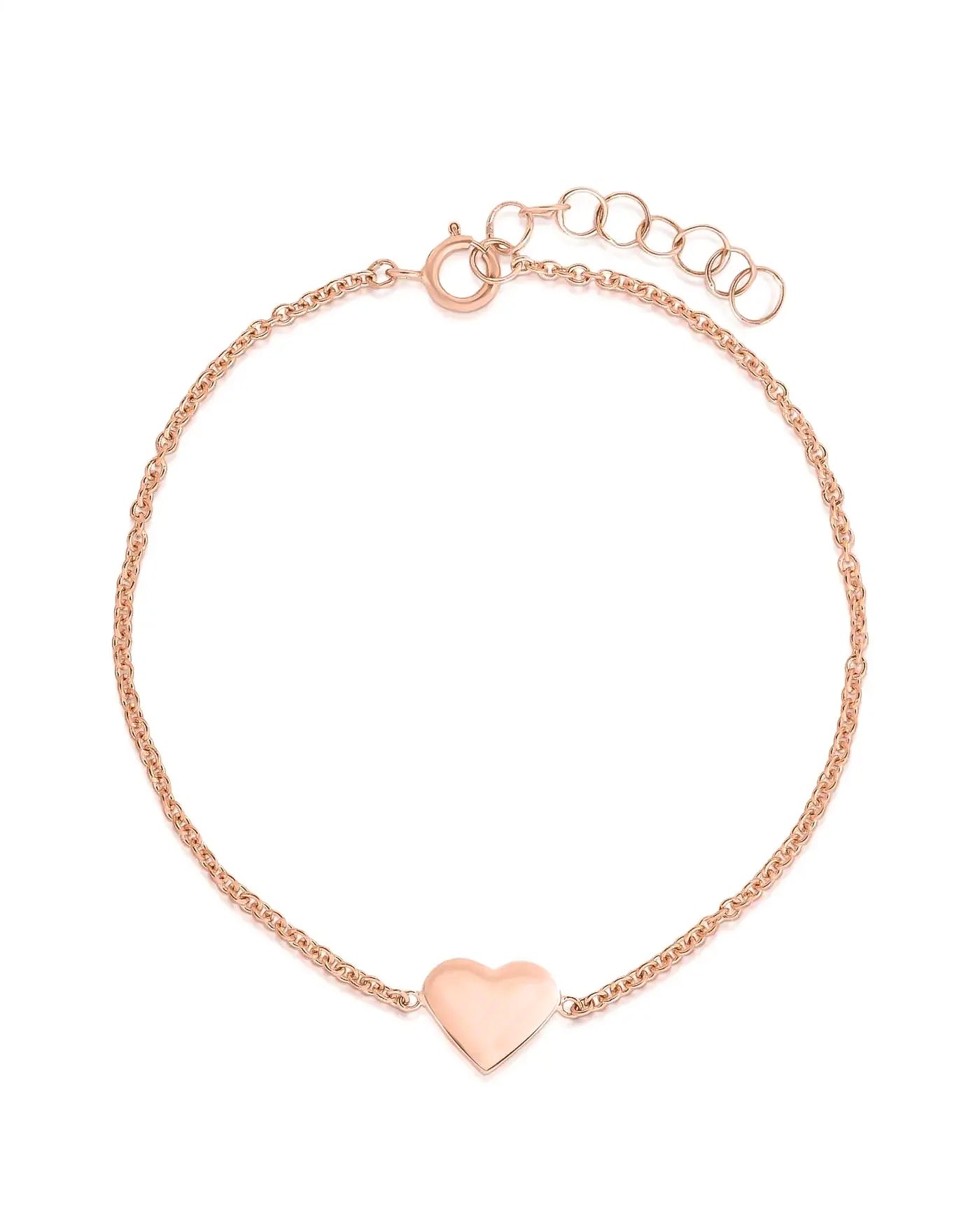 Engravable Heart Bracelet