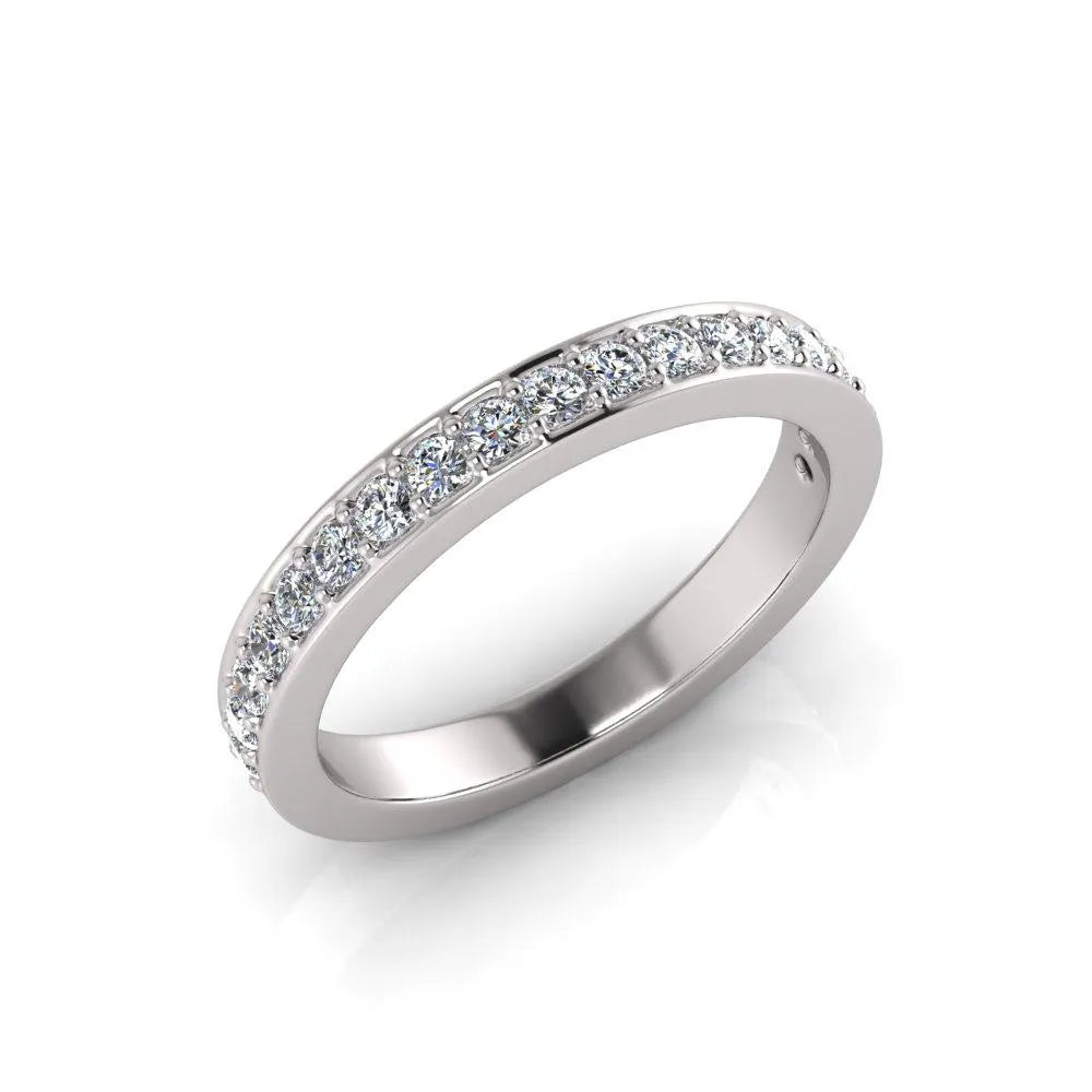 Linda- Pave Set Diamond Band