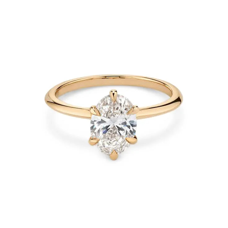 Jayda – Oval Cut Engagement Ring