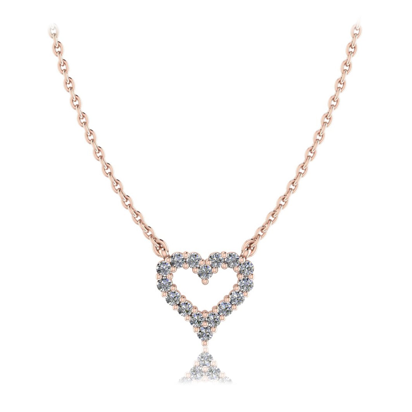 Diamond Heart Necklace