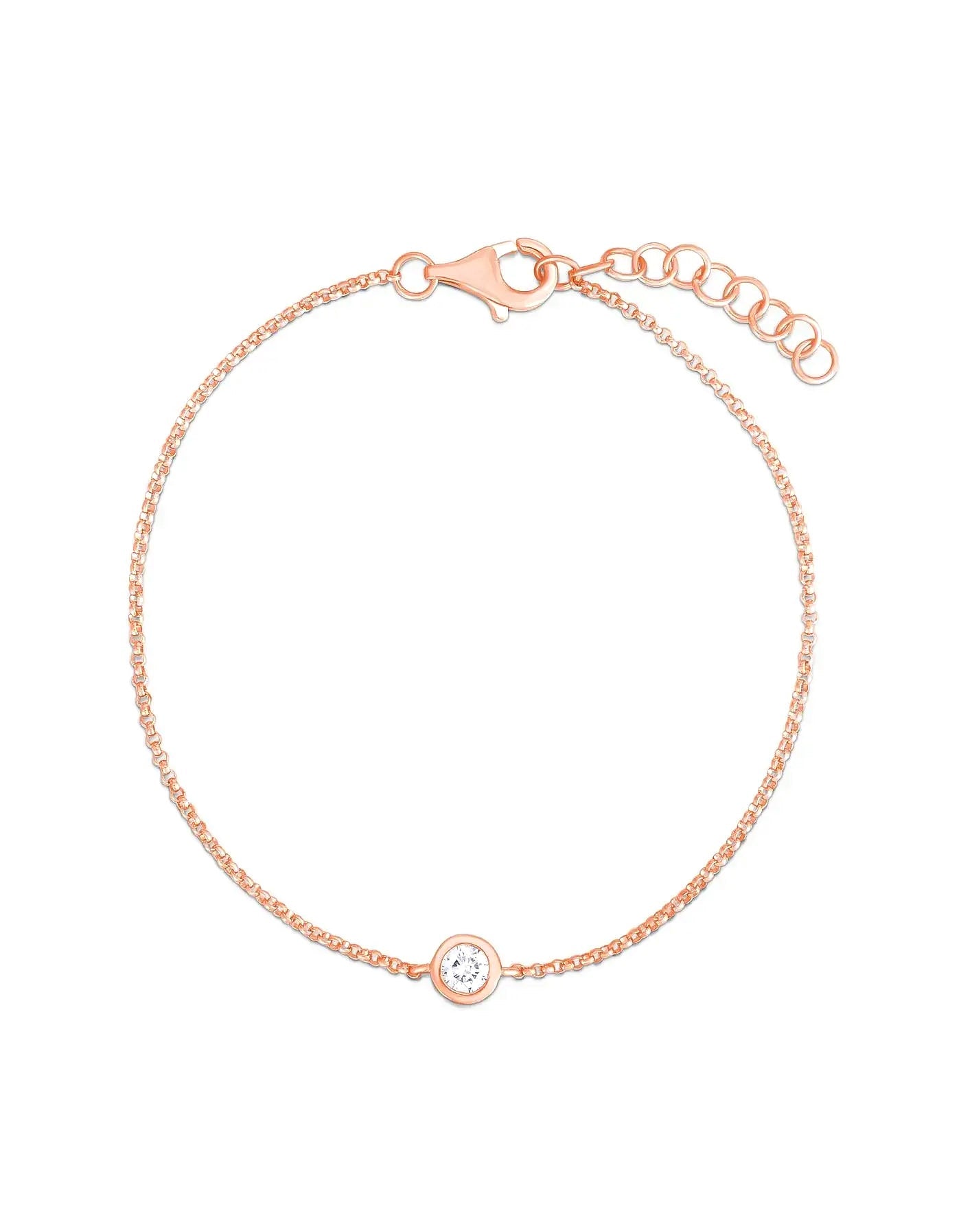 Round Shape Diamond Bracelet