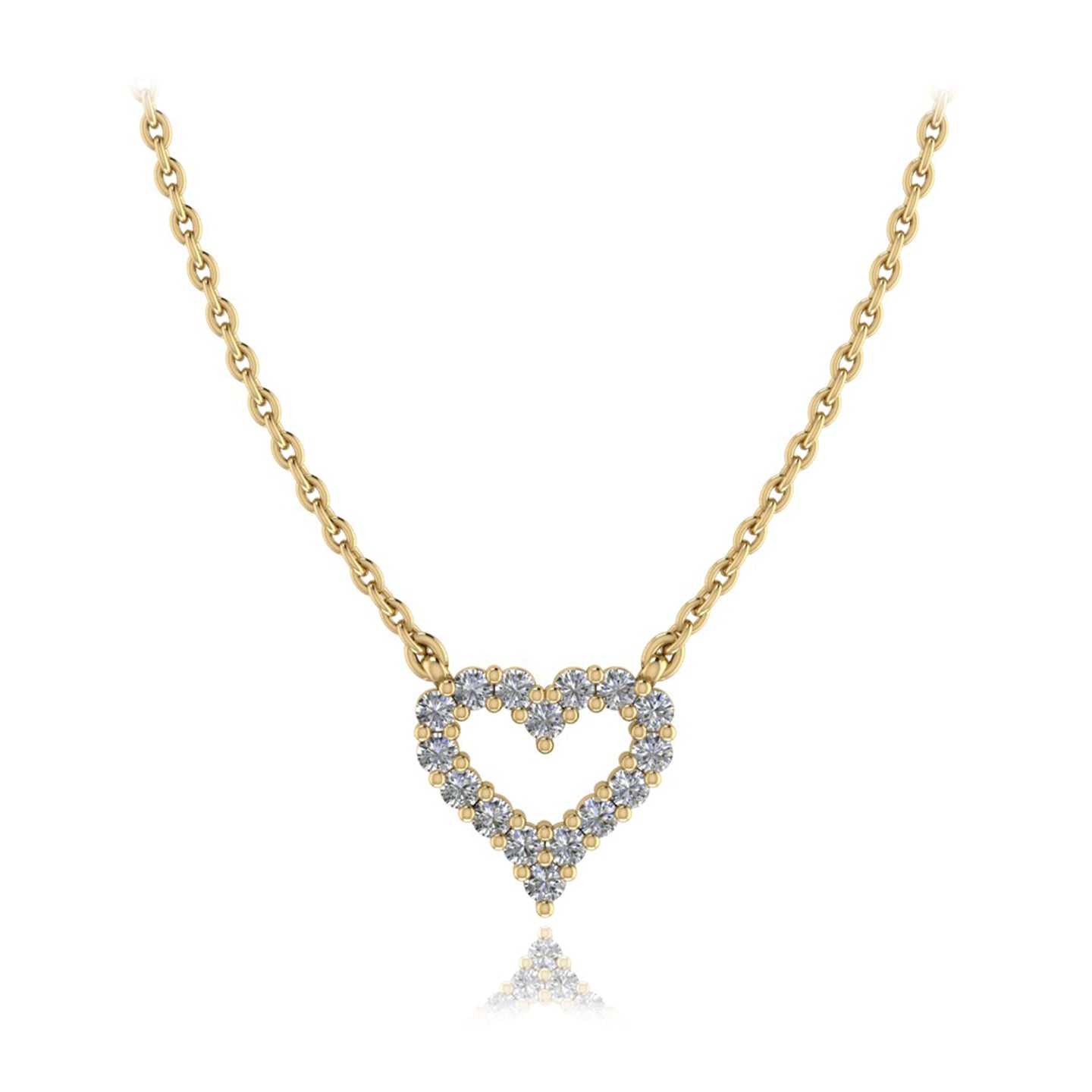 Diamond Heart Necklace