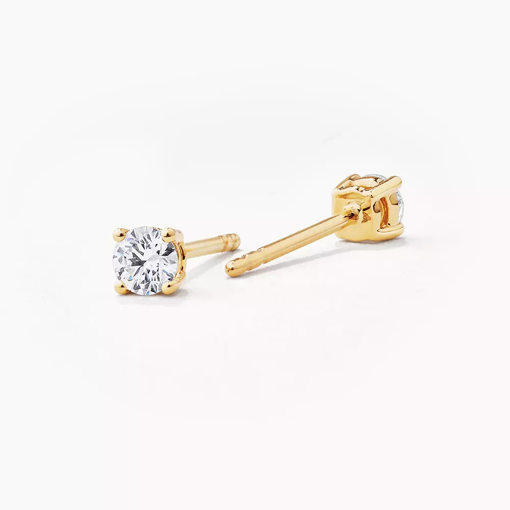 Stud Earrings with 1.5 Carat TW of Diamonds